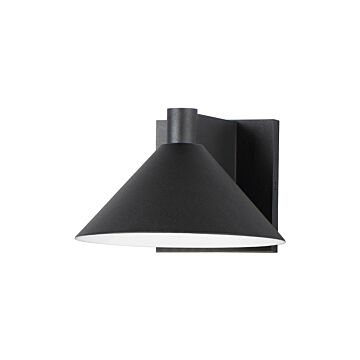 Conoid LED LED Outdoor Wall Sconce in Black by Maxim