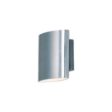 Lightray LED LED Outdoor Wall Sconce in Brushed Aluminum by Maxim