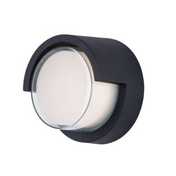 Maxim Eyebrow Outdoor Wall Light in Black