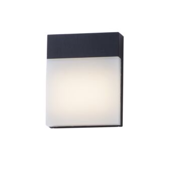 Maxim Eyebrow Outdoor Wall Light in Black