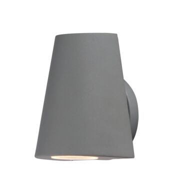 Maxim Mini Outdoor Wall Light in Silver
