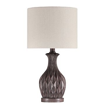 Table Lamp One Light Table Lamp in Brown by Craftmade