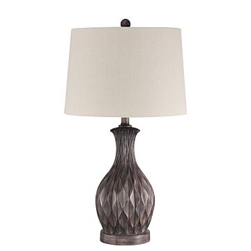 Table Lamp One Light Table Lamp in Brown by Craftmade