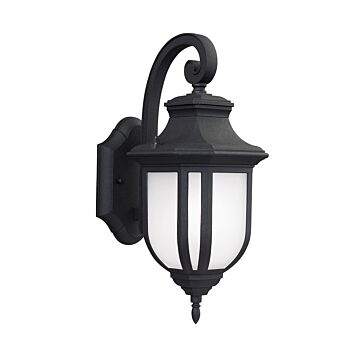 Generation Lighting Childress 15" Outdoor Wall Light in Black