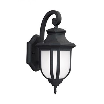 Generation Lighting Childress 15" Outdoor Wall Light in Black