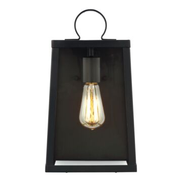 Marinus One Light Outdoor Wall Lantern in Black by Visual Comfort Studio