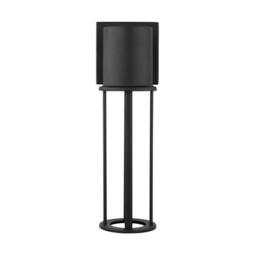 Union LED Outdoor Wall Lantern in Black by Visual Comfort Studio