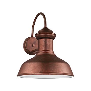 Generation Lighting Fredricksburg 16" Outdoor Wall Light in Weathered Copper