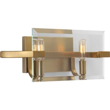 Cahill 2-Light Bathroom Vanity Light in Brushed Bronze