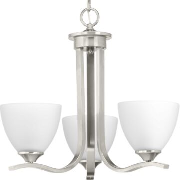 Laird 3-Light Chandelier in Brushed Nickel