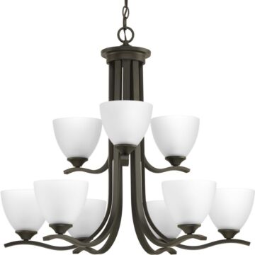 Laird 9-Light Chandelier in Antique Bronze