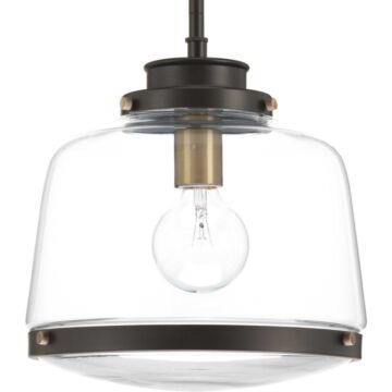 Judson 1-Light Pendant in Antique Bronze