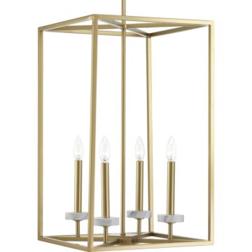 Palacio 4-Light Pendant in Vintage Gold