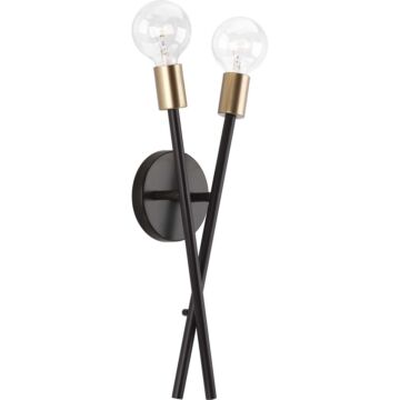 Astra 2-Light Wall Bracket in Antique Bronze