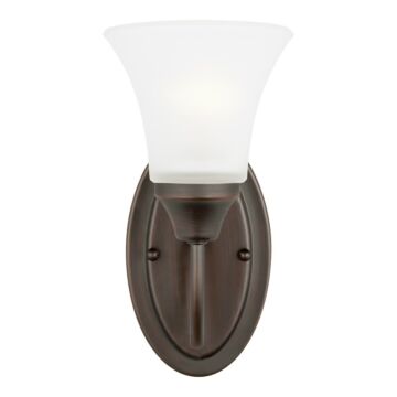 Holman Wall  Bathroom Vanity Light Sconce in Bronze by Generation Lighting