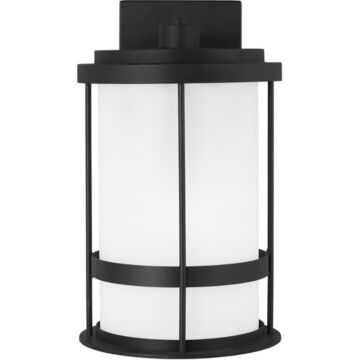 Generation Lighting Wilburn Outdoor Wall Light in Black