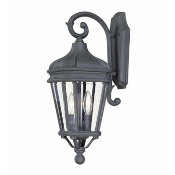 Harrison Two Light Wall Mount in Coal by Minka Lavery