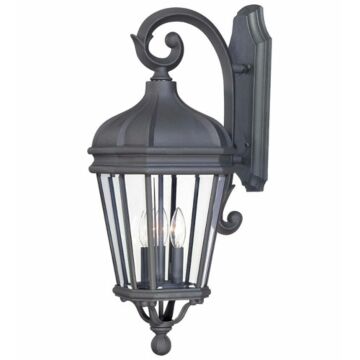 Harrison Three Light Wall Mount in Coal by Minka Lavery