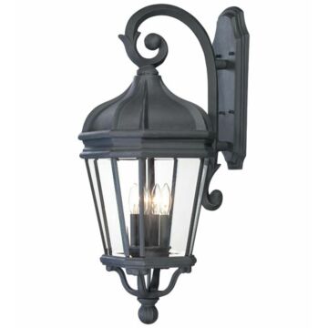 Harrison Four Light Wall Mount in Coal by Minka Lavery
