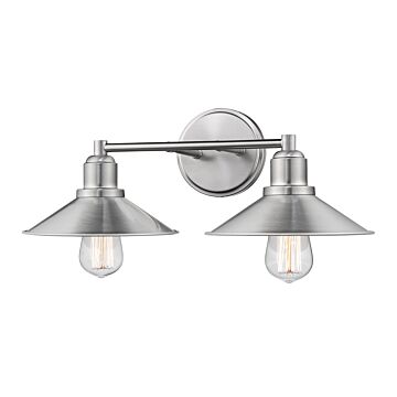 Casa Bathroom Vanity Light in Brushed Nickel by Z-Lite
