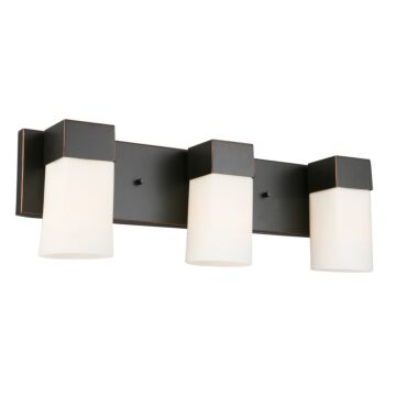 Ciara Springs 3-Light Bathroom Vanity Light Vanity in Oil Rubbed Bronze