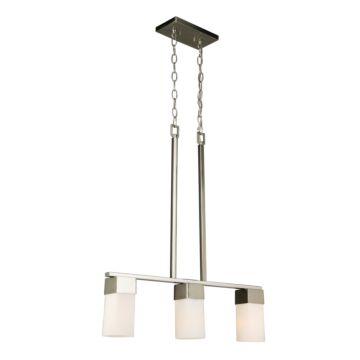 Ciara Springs Three Light Pendant in Brushed Nickel by Eglo USA