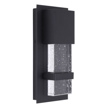 Venecia LED Outdoor Wall Light in Matte Black by Eglo USA