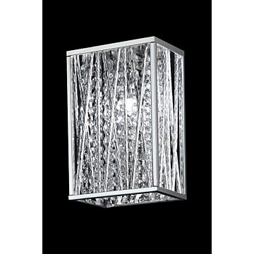 Z-Lite Terra 1-Light Wall Sconce In Chrome