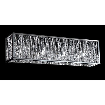 Z-Lite Terra 4-Light Bathroom Vanity Light In Chrome