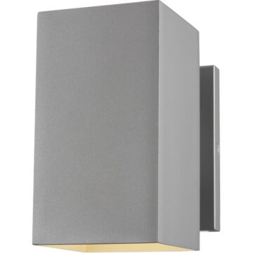 Pohl One Light Outdoor Wall Lantern in Painted Brushed Nickel by Visual Comfort Studio