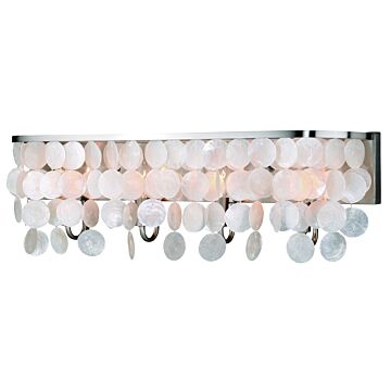 Elsa 4-Light Bathroom Vanity Light in Satin Nickel