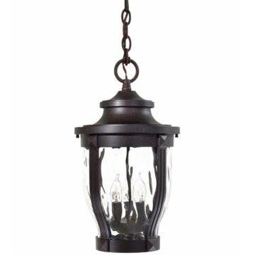 Merrimack Three Light Chain Hung in Corona Bronze by Minka Lavery
