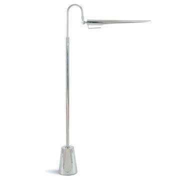 Raven  Floor Lamp in Polished Nickel by Regina Andrew Detroit