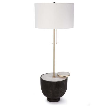 Theo  Floor Lamp in Ebony by Regina Andrew Detroit
