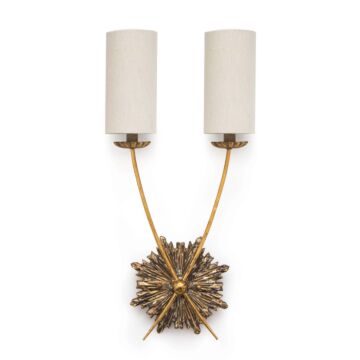 Louis  Wall Sconce in Antique Gold by Regina Andrew Detroit