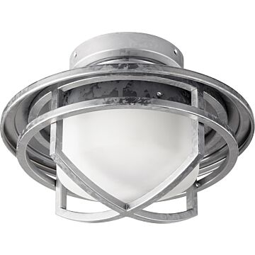 Windmill LED Fan Light Kit in Galvanized by Quorum International
