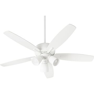 Breeze 52"Ceiling Fan in Studio White by Quorum International