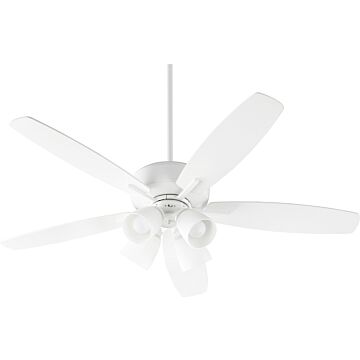 Breeze 52"Ceiling Fan in Studio White by Quorum International