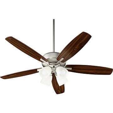 Breeze 52"Ceiling Fan in Satin Nickel by Quorum International