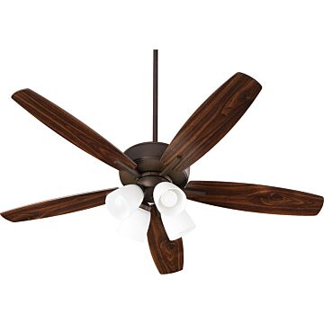 Breeze 52"Ceiling Fan in Oiled Bronze by Quorum International