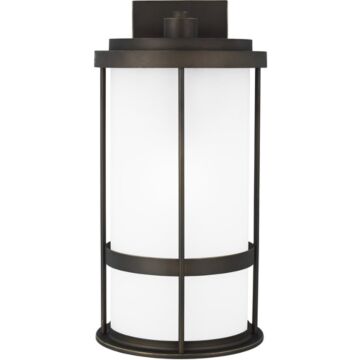 Generation Lighting Wilburn Outdoor Wall Light in Antique Bronze