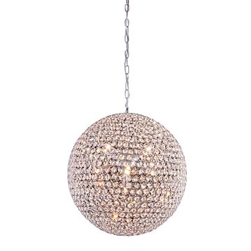 Cabaret 9-Light Pendant in Chrome
