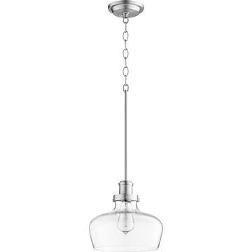 8831 Pendants One Light Pendant in Satin Nickel by Quorum International