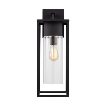 Vado One Light Outdoor Wall Lantern in Black by Visual Comfort Studio
