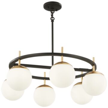 Alluria Pendant in Weathered Black Autumn Gold by George Kovacs