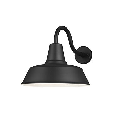 Barn Light One Light Outdoor Wall Lantern in Black by Visual Comfort Studio