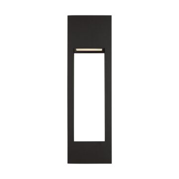 Testa LED Outdoor Wall Lantern in Black by Visual Comfort Studio