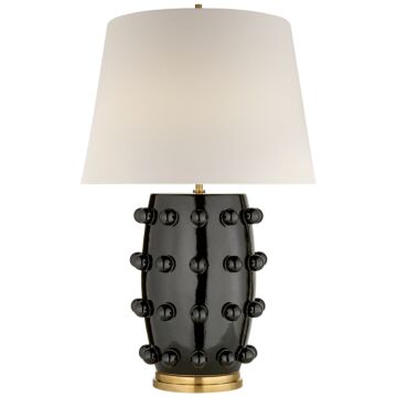 Linden  Table Lamp in Black by Visual Comfort Signature
