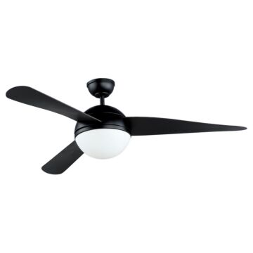Cupola 52"Ceiling Fan in Black by Maxim