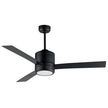 Tanker 52"Ceiling Fan in Black by Maxim